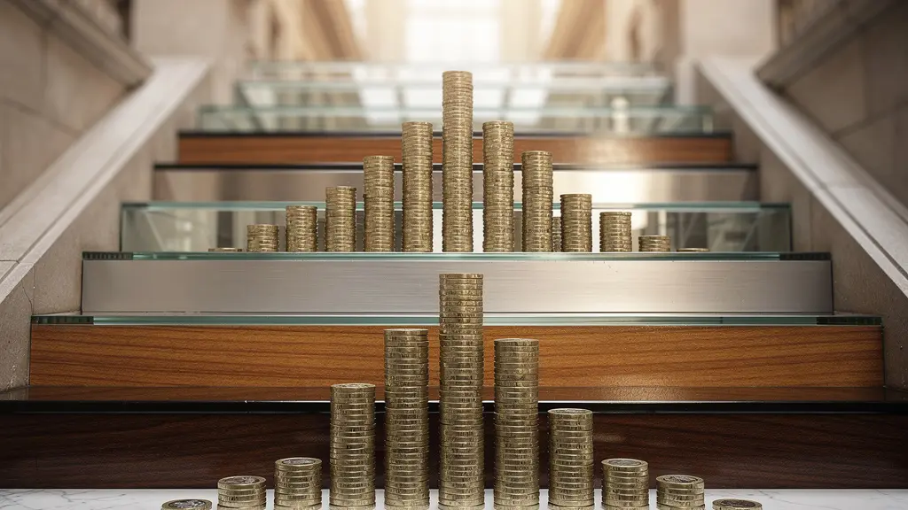 Visual representation of a UK corporate deposit ladder strategy