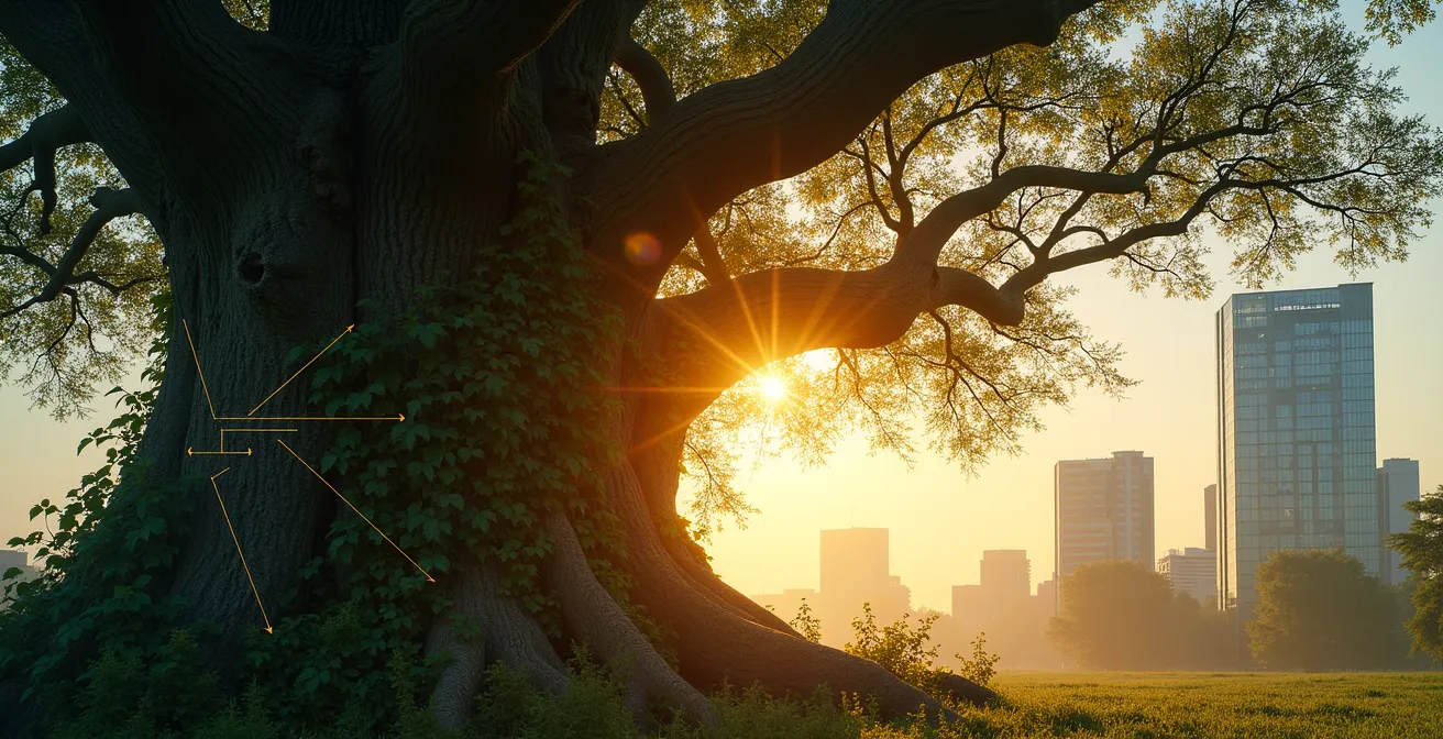 Visual metaphor of legacy system transformation using nature-inspired migration pattern